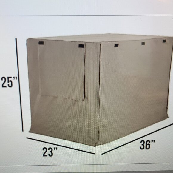 Dog Crate Cover Tan 23x25x36 - Picture 9 of 9
